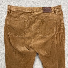 Lauren Jean Co Ralph Pants Womens Size 10 Petite Brown Corduroy Straight Vintage