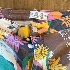 RARE We The Free Free People Boho “Just Float On” Frayed Flared Stretch Pants