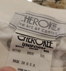 Vtg. 90’s NURSE graphic T-shirt Cherokee Tag 2XL NOS