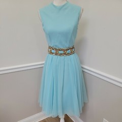 Vintage KIKI HART MONTALDOS COCKTAIL PARTY EVENING DRESS