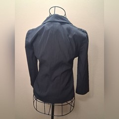 Vintage DVF Black Tailored Colin Jacket 3-Button Blazer Size 6 Made in USA