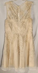 VTG Tahari Champaign Gold Lace Classic/Old-Money/Party Dress 16