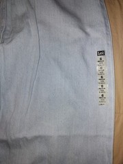 VTG LEE ELASTIC WAIST TAPERED DENIM JEANS WOMENS 6 25×31.5 MOM 80s 90s SKYLITE