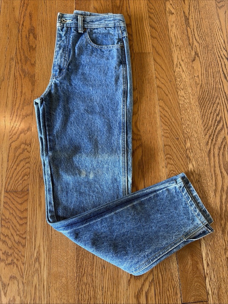 Vintage Jordache Women’s Straight Leg Denim Jeans Blue Medium Wash Size 7 Long
