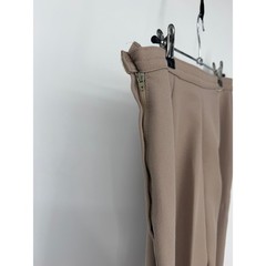 Vntg Levi Strauss & Co Womens High Waisted Straight Leg Trousers Taupe 10 70’s