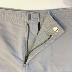 AEO American Eagle Outfitters MINI SKIRT Gray Cotton size 2 VTG Y2K