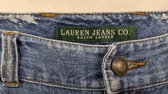 Lauren Jeans Ralph Lauren Vintage 90s Relaxed Fit Buckle Back Jeans size 8 blue