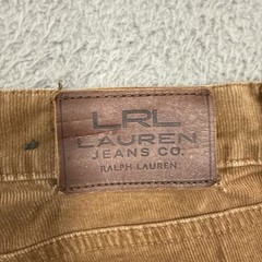 Lauren Jean Co Ralph Pants Womens Size 10 Petite Brown Corduroy Straight Vintage