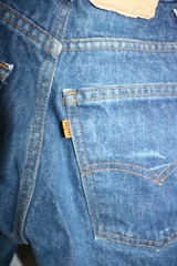 Vintage Levis Orange Tab 517 20517-0217 Denim Jeans Bootcut USA 28×32 70s 80s