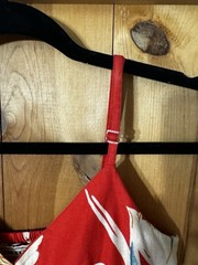 100% Cotton VTG MADE IN INDIA RED COTTON SLEEVLESS DRESS M