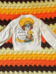 Vintage Pop Art Jacket 1970s Fashion