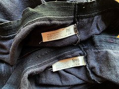 2 Pairs Vintage L’Eggs Leggs Cotton Panties Briefs Size 6 M Black