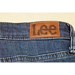 Vintage Lee Jeans Size 30 x 30 90s Blue Boot Cut Cotton Poly Blend Made Egypt
