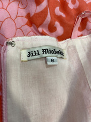 Vintage Dress SIZE 6 SMALL pink coral JILL MICHELLE cotton Y2K sundress USA