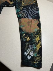 Vintage 80s-90s Handpainted Cardigan Sweater Marguerita Jungle Animals Med/Large
