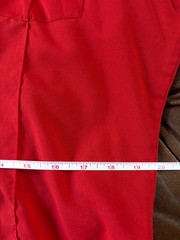 Vintage Ranchwear Red Western Snap Shirt USA Made Pearl Snaps Women’s M