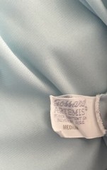 Vintage Gossard Artemis Nightgown/Robe Womens Medium Ice Blue Nylon Button Up