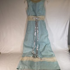 Vintage 70’s Lorrie Deb Light Blue Sheath Dress Size 9 Fits 5-7 -Read!