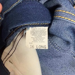 Vintage Lee High Waist Straight Leg Jeans Dark Wash Denim Made in USA 16 28×30