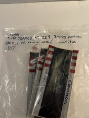 3 Pair NOS Vintage Cannon Seamed Stockings Size 9, 20 Denier 51 Gauge