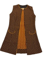 RARE Vintage LANZ Originals Womens Dress 1960s Size XS-S Artsy Retro Old Money