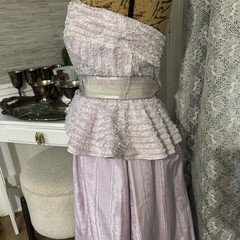 Vintage Lord Taylor Peplum Gown 8