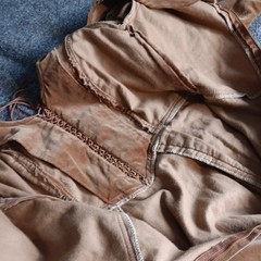 Vintage 1980s brown GUNNE SAX Prairie Cottagecore Renaissance
