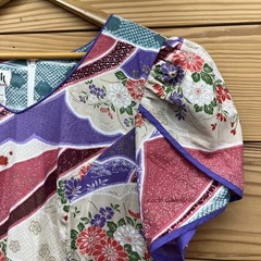 Vtg Hawaiian Dress by Rim Size 18 Made in Hawaii Pink Purple Maxi Floral B165