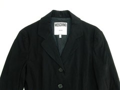 MOSCHINO JEANS VINTAGE JACKET JACKET COAT VISCOUS