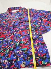 Vtg 90’s Worthington Boho Preppy M Button Down Career Retro Fringe Fairy Cottage