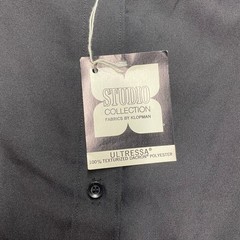 Vintage Lady Arrow Saks Fifth Avenue Black Dagger Collar Shirt NWT 70s Sz 12