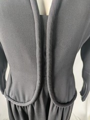 Vintage 1980s Pauline Trigere Cocktail Dress Sz M Exc Cond