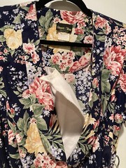 Floral Vintage 80’s Stuart Alan Dress Size 10 Pockets