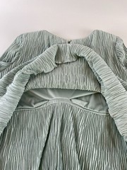 Vintage 1980/1990 Patra Mother of Bride/Groom Dress Tiered Ruffles 22W Mint Grn