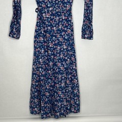 Vintage Liberty of London Floral Lawn Cotton Dress Size 16 (8)