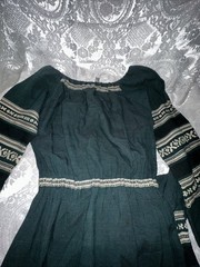 P.Kontizas vintage Made In Greece Squaw” or Patio Dress