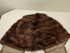 Vintage Original Brown Mink Fur Stole Wrap 50s/60s Kirkland’s