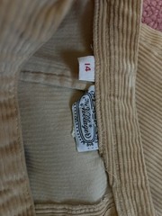 VINTAGE 60s 70s THE VILLAGER mustard gold Corduroy Blazer Jacket Skirt Business