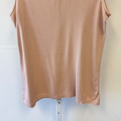 Vintage Tehama Nancy Haley 100% Silk Women’s Sleeveless Polo Shirt Tank Knit Top