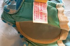 Vintage Sears Swimsuit 50s/60s Light Blue Small-Medium. Great Condition. Rare!