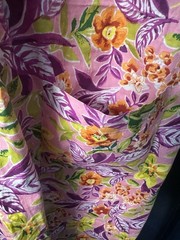 Vintage Floral Cotton 2 Dress Lot Made In Nepal Boho Cottagecore XL