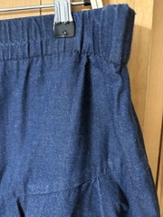 VTG 90s Dark Jean COTTAGECORE PRARIE Cowgirl Skirt NWOT Waist 36” Sz 16 XL