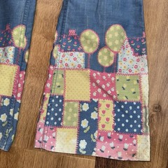 Vtg 70s Maverick Bell Bottom Jeans Womens 11 12 Denim Flare Hippy Boho 28 x 31