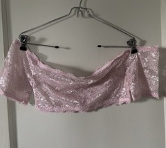 Baby Pink Lace Lingerie Set Excellent Condition