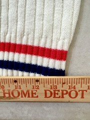 Vtg Gimbels Sherwood Classics Sweater Vest Size M/Striped/Acrylic/Taiwan**READ**