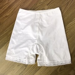 Vintage Lovable high waisted shaper panties silky nylon lingerie Sz M/MODERN XS