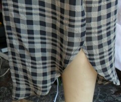 Abito/Dress LELLA NELSON donna ORIGINALE VINTAGE anni 80 tg 40 a quadretti