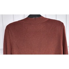 Vintage Exclusively Misook Burnt Orange XL Pullover Sweater Light Weight