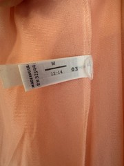 Vtg Emilio Pucci Formfit Rogers Pink Lace Nightgown Robe M medium Peignoir EUC