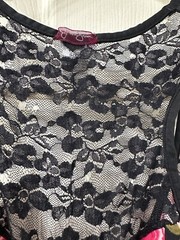 Y2k Lace Babydoll Floral S Slip Dress Cottage Core Dk Fairy Feminine Whimsigoth